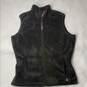 Women's Black The North Face Fleece Vest - Large (NWT)